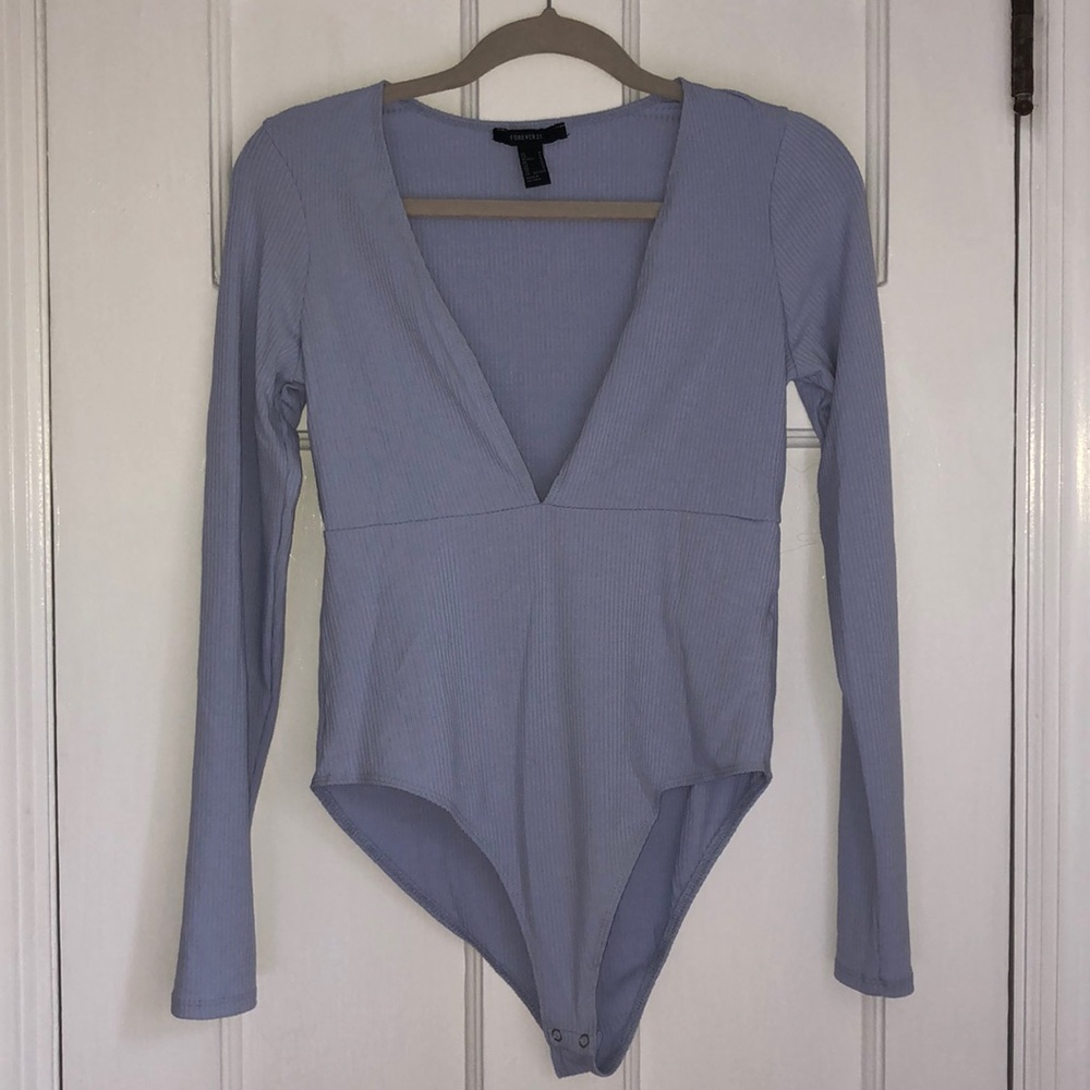 Forever21 Long Sleeve Bodysuit